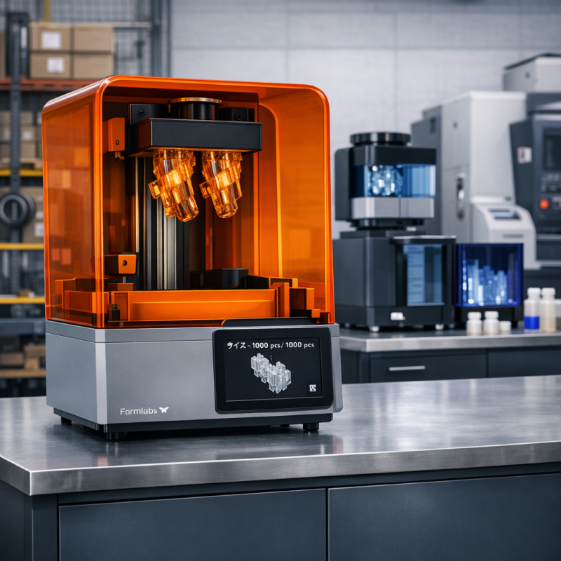 超高速・高精度を両立した次世代業務用3Dプリンター　Formlabs Form 4